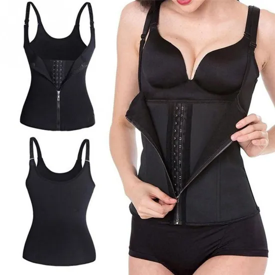 Männer Abnehmen Body Shaper Weste Bauch Corrector Atmungsaktive Fett Brennen Korsett T